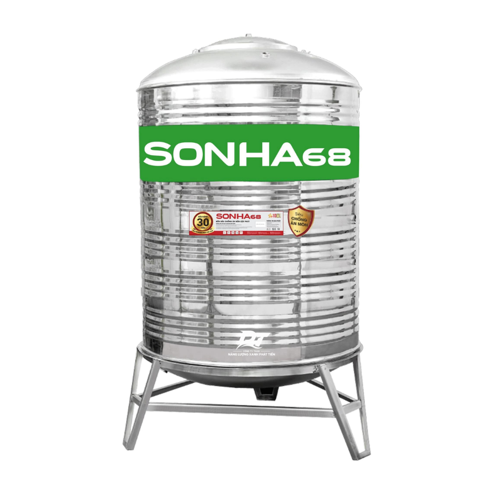 Bồn inox Sơn Hà 68 500L đứng