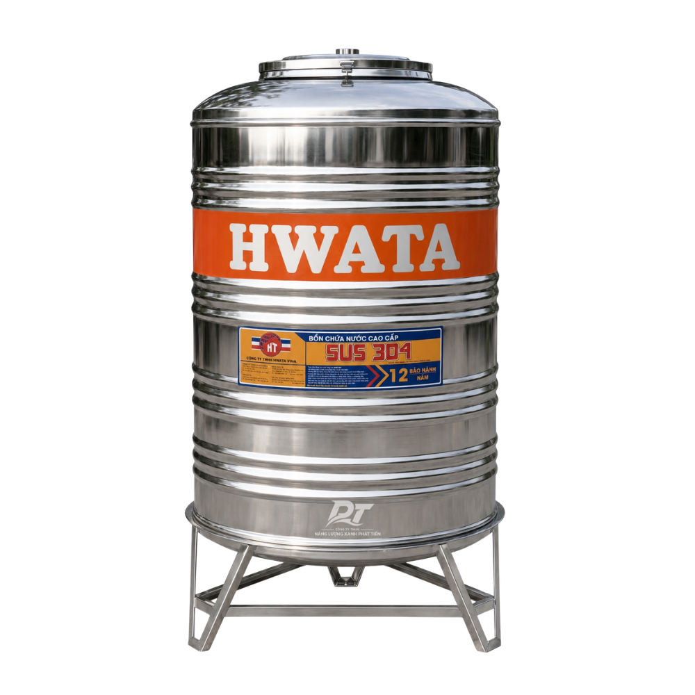 Bồn inox Hwata 500L đứng