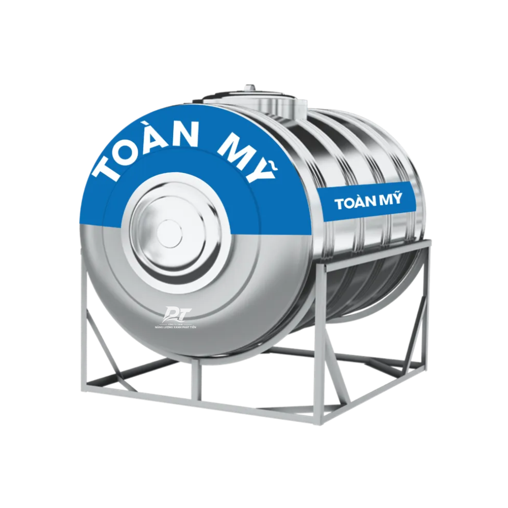 Bồn inox Toàn Mỹ 500L ngang