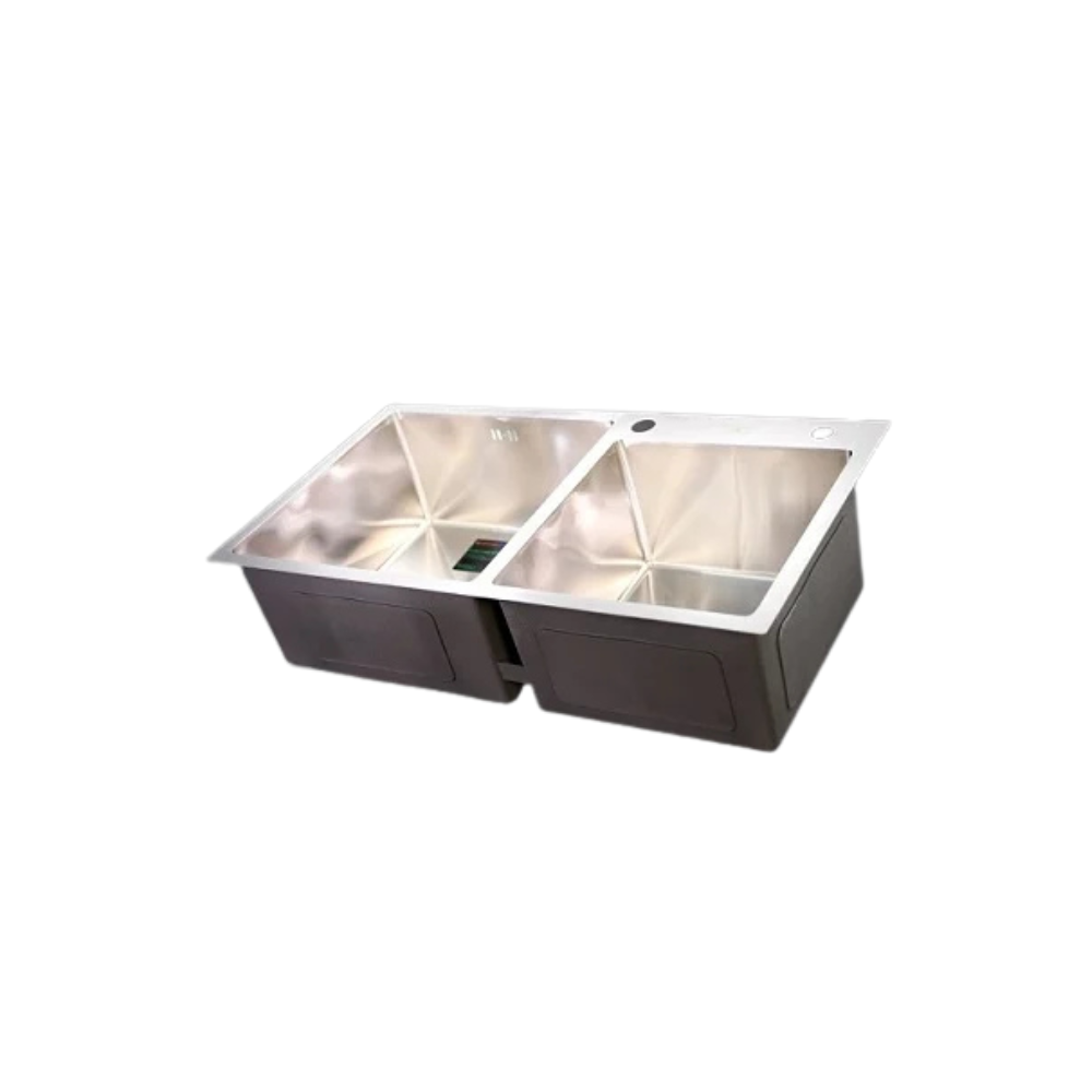 Chậu rửa inox Sơn Hà Handmade