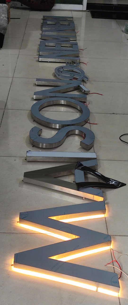 Chữ nổi Inox cao cấp