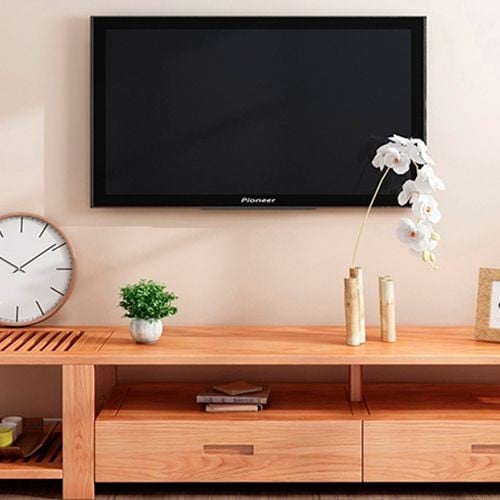 Kệ tivi gỗ sồi tự nhiên