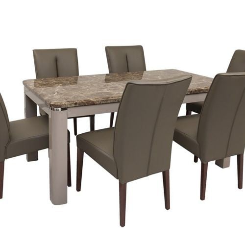 Bộ bàn ăn Hong Kong DI-653 ( bàn + 6 ghế )