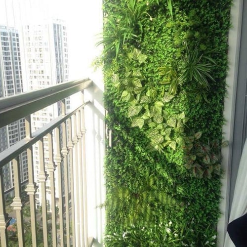 Tường cây trang trí ban công