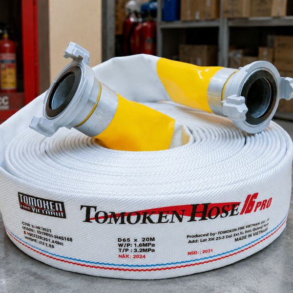 Cuộn Vòi Chữa Cháy DN40/50/65 x 20M x 3.0Mpa Pro Tomoken