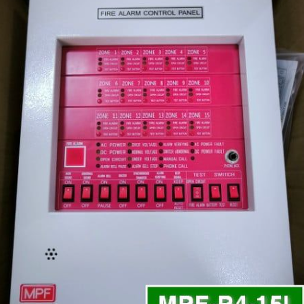 Tủ Trung Tâm Báo Cháy 15 Kênh MPF-P4-15L