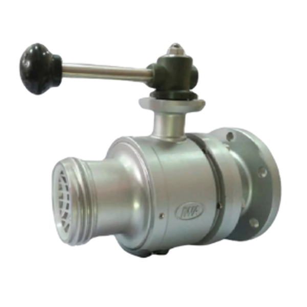 Van Bi Tay Gạt Van Xả DN65 VTG-65-AL Tomoken