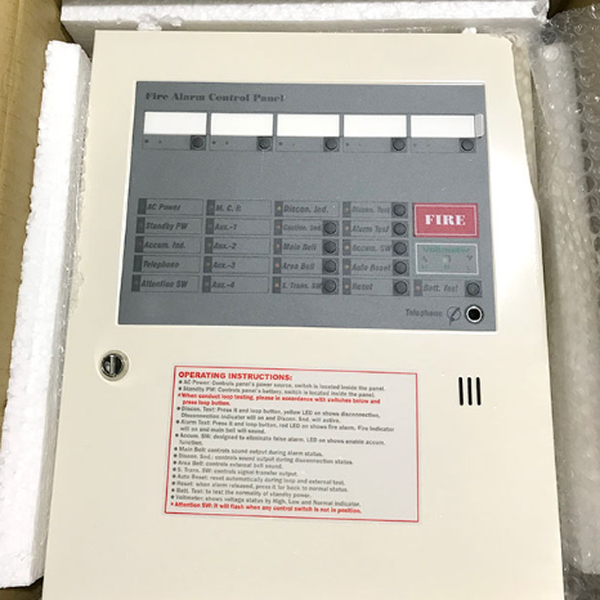 AH-00212 (CE) Horing Tủ Trung Tâm Báo Cháy 10 Kênh Có Ắc Quy