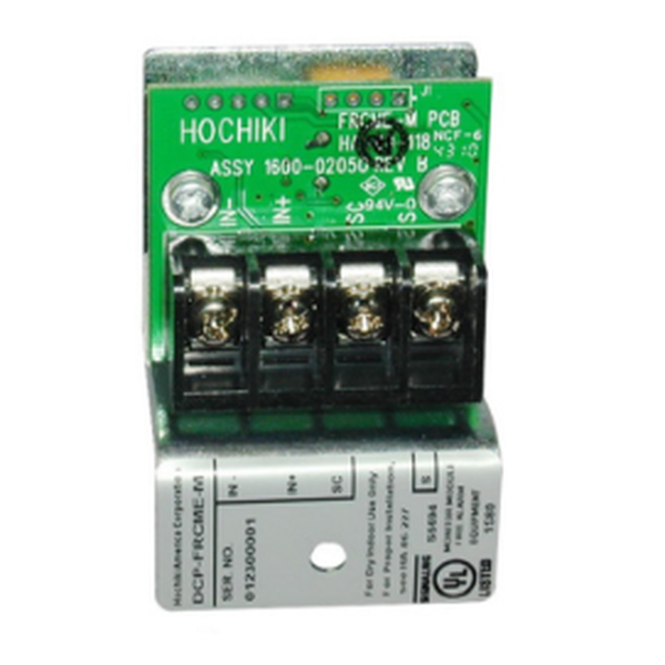 Module Giám Sát Ngõ Vào Hochiki DCP-FRCME-M