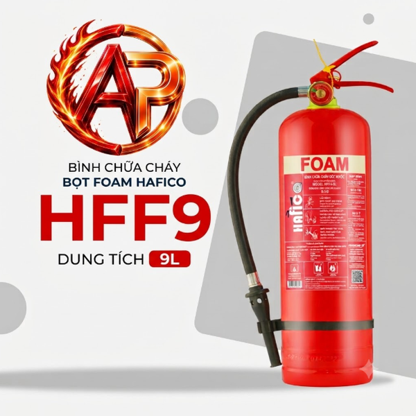 Bình Chữa Cháy Bọt Foam 9 Lít Hafico HFF9
