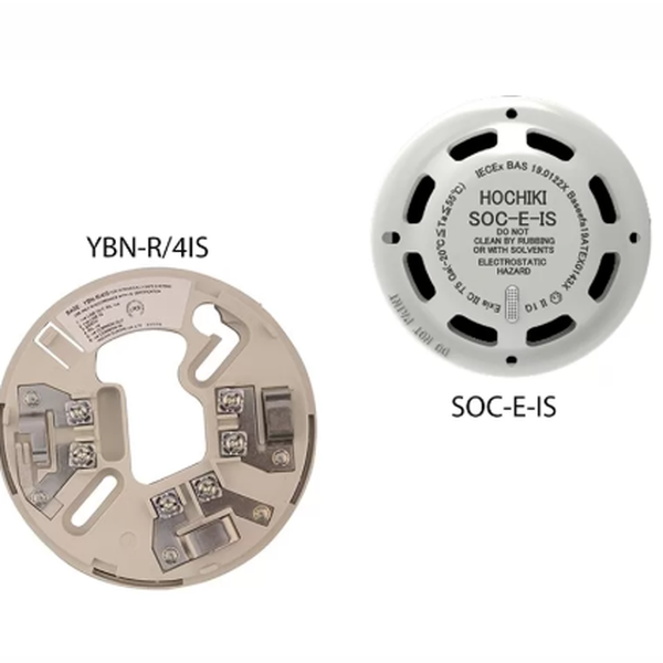 Đầu Báo Khói Chống Nổ Kèm Đế Hochiki SOC-E-IS+YBN-R/4IS
