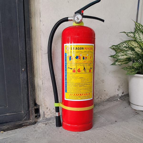 Bình Chữa Cháy Bột ABC 4Kg Có Kiểm Định Yongjin