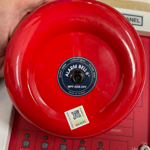 MPF-6AB-12V Chuông Báo Cháy 12V 6 Inch