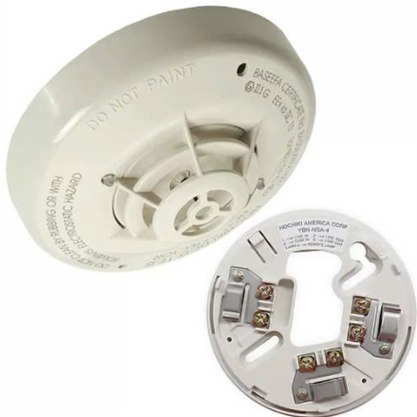 Đầu Báo Nhiệt Cố Định Kết Hợp Gia Tăng Hochiki DCD-1E-IS + YBR-R/4IS