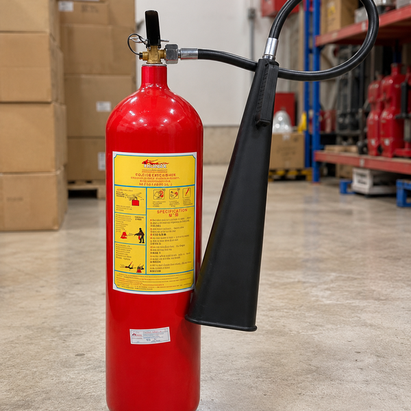 Bình Chữa Cháy Khí CO2 5Kg Có Kiểm Định Yongjin