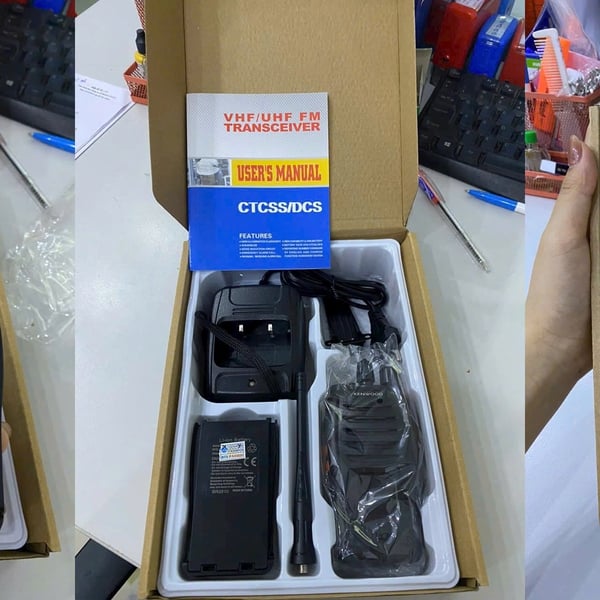 Bộ Đàm Cầm Tay Tiêu Chuẩn IP55 Theo Thông Tư 150