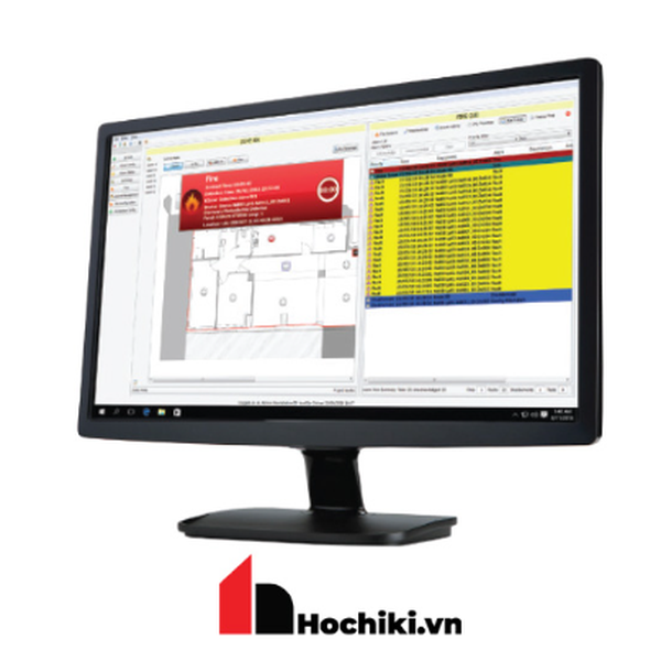 Chương Trình Đồ Họa Cho Tủ 1-4 Trung Tâm Hochiki LLUL2004