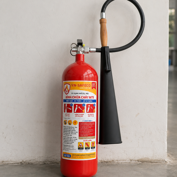 Bình Chữa Cháy Khí CO2 5Kg VN-SAFECO