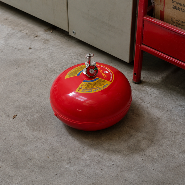 Bình Cầu Chữa Cháy Bột ABC 8Kg VN-SAFECO