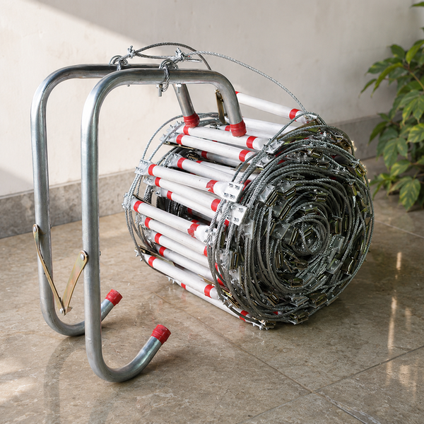 Thang Dây Thoát Hiểm Nhôm Chống Cháy Cao Cấp Siêu Chịu Lực