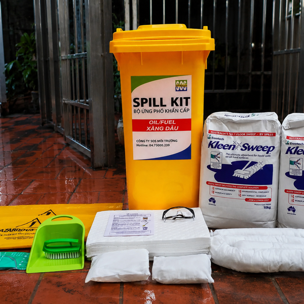 Bộ Ứng Cứu Tràn Dầu Hóa Chất 240 Lít Spill Kit