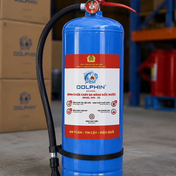 Bình Chữa Cháy Pin Xe Điện Gốc Nước 9 Lít DPA-T9L Dolphin