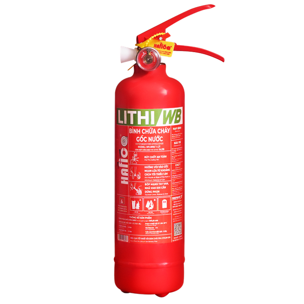 Bình Chữa Cháy Gốc Nước 1Lít Hafico LITHI/WB HFLWB1