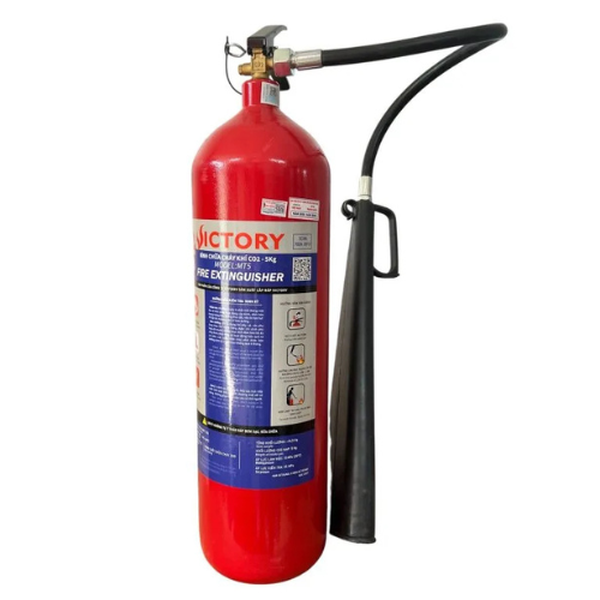 Bình Chữa Cháy CO2 5Kg MT5 Có Kiểm Định Victory