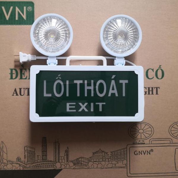 Đèn Chiếu Sáng Sự Cố Kết Hợp Exit GNVN