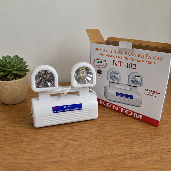 Đèn Chiếu Sáng Sự Cố Khẩn Cấp KT-402 Kentom
