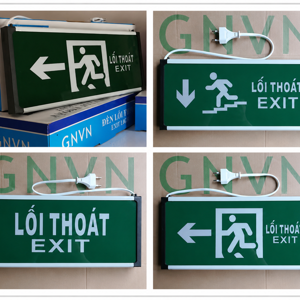 Đèn Exit Lối Thoát 1 Mặt GNVN