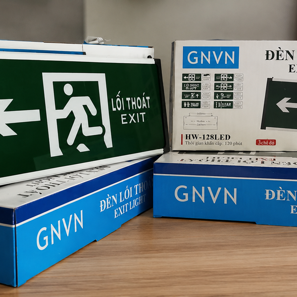 Đèn Exit Lối Thoát 2 Mặt GNVN