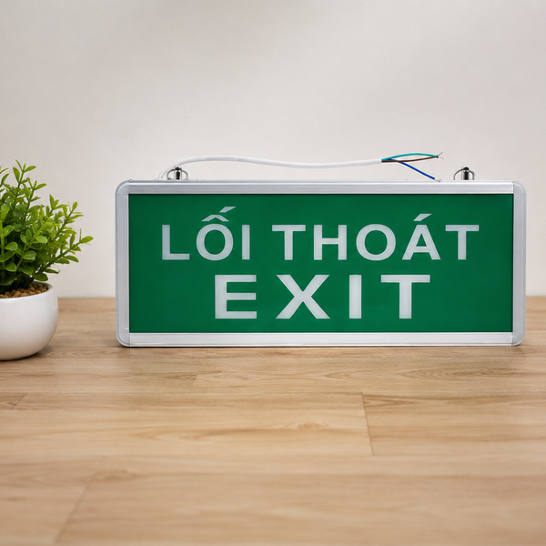 Đèn Exit Thoát Hiểm 1 Mặt Yongjin