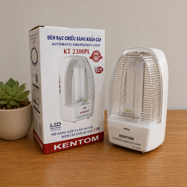 Đèn Sạc Khẩn Cấp KT-2300PL Kentom