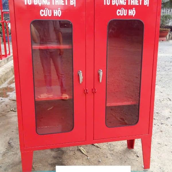Tủ Đựng Dụng Cụ Bảo Hộ PCCC 1100x1200x400