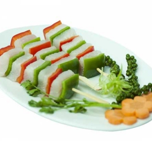 Pangasius Skewer With Capsicums