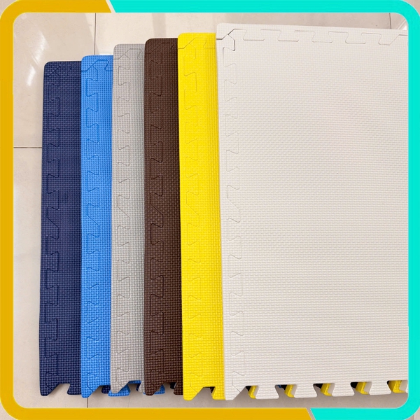 Tấm thảm EVA vân chữ thập, kích thước 60x60x2cm, hàng Việt Nam, Đảm bảo an toàn khi sử dụng