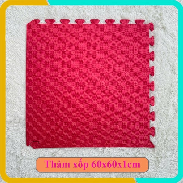 Tấm Xốp Lót Sàn 60x60 x1cm - Nhiều Màu Lựa Chọn