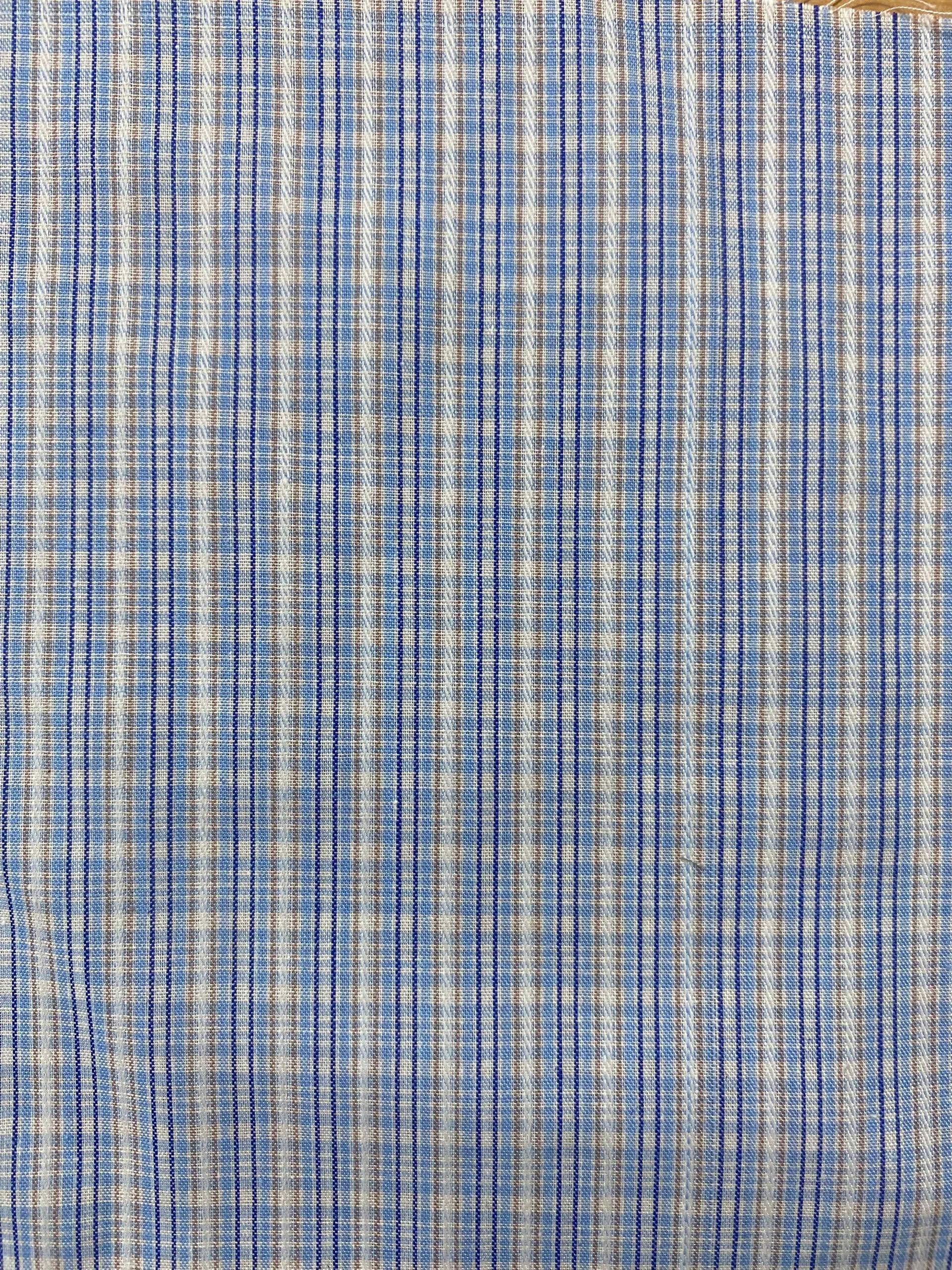 Vải Kate Sọc Caro May Pijama Nam