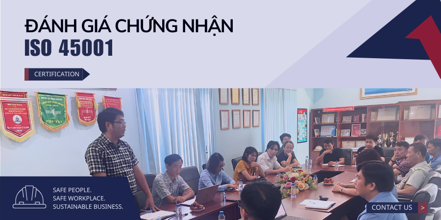 Đánh giá chứng nhận ISO 45001 tại Bê Tông Ly Tâm