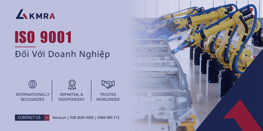 Lợi ích của chứng nhận ISO 9001 đối với doanh nghiệp