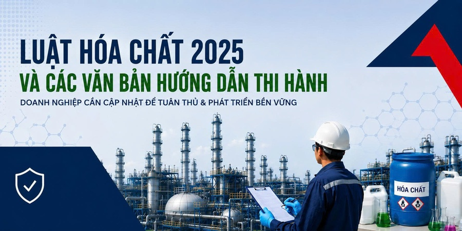 Luật hóa chất 2025 và các văn bản hướng dẫn hiện hành