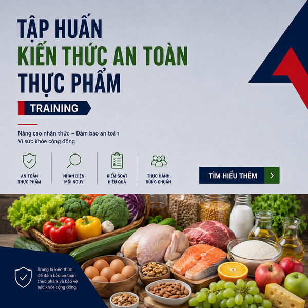 TẬP HUẤN KIẾN THỨC AN TOÀN THỰC PHẨM