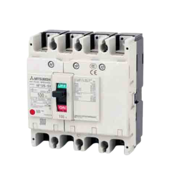 Bộ Ngắt Mạch Tự Động NF125-SV 4P 125A 30kA (MCCB khối Mitsubishi)