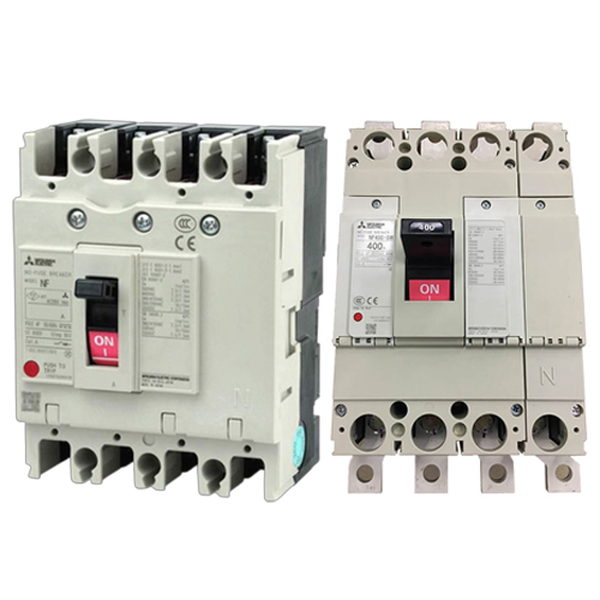 CB khối 4P 500A MCCB Mitsubishi NF630-SW 4P 500A Aptomat