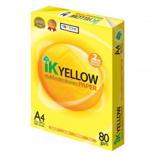 Giấy In IK Yellow A4 70gsm