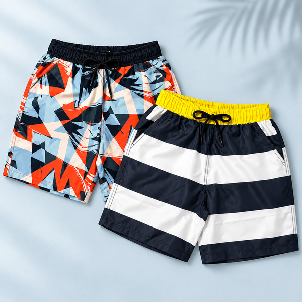 Combo 2 Quần Short Nam Microfiber Cao Cấp