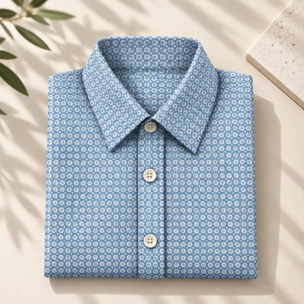 Áo Sơ mi Cotton - Mẫu KHÔI