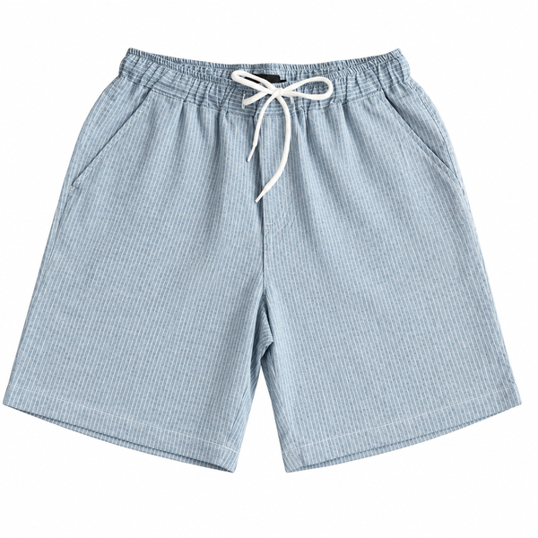 Quần Short Nam Cotton Cao Cấp - Xanh Biển