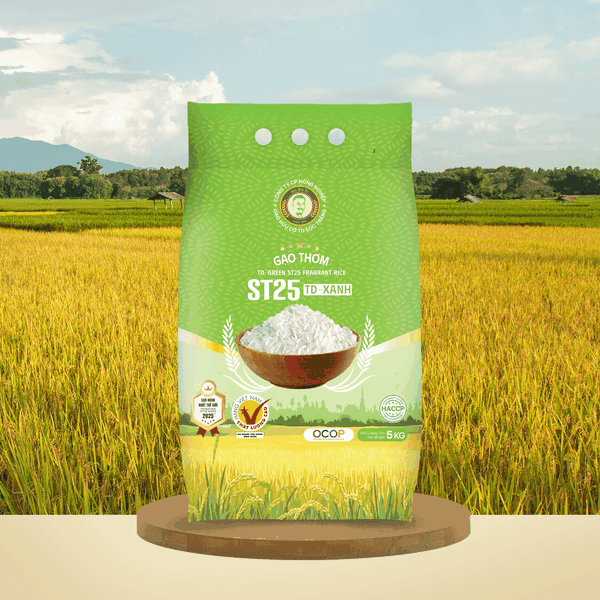 Gạo Thơm ST25 - TD XANH 5kg